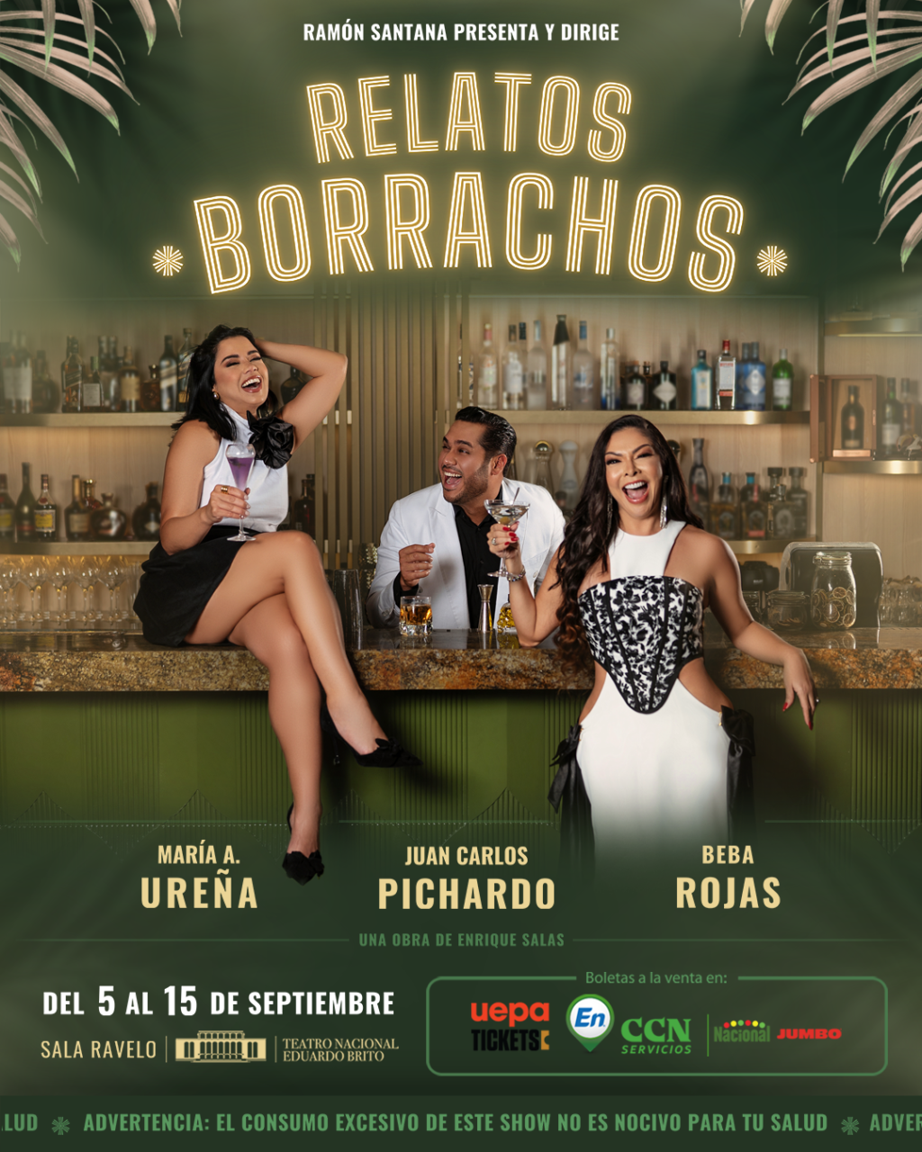 Poster Relatos Borrachos